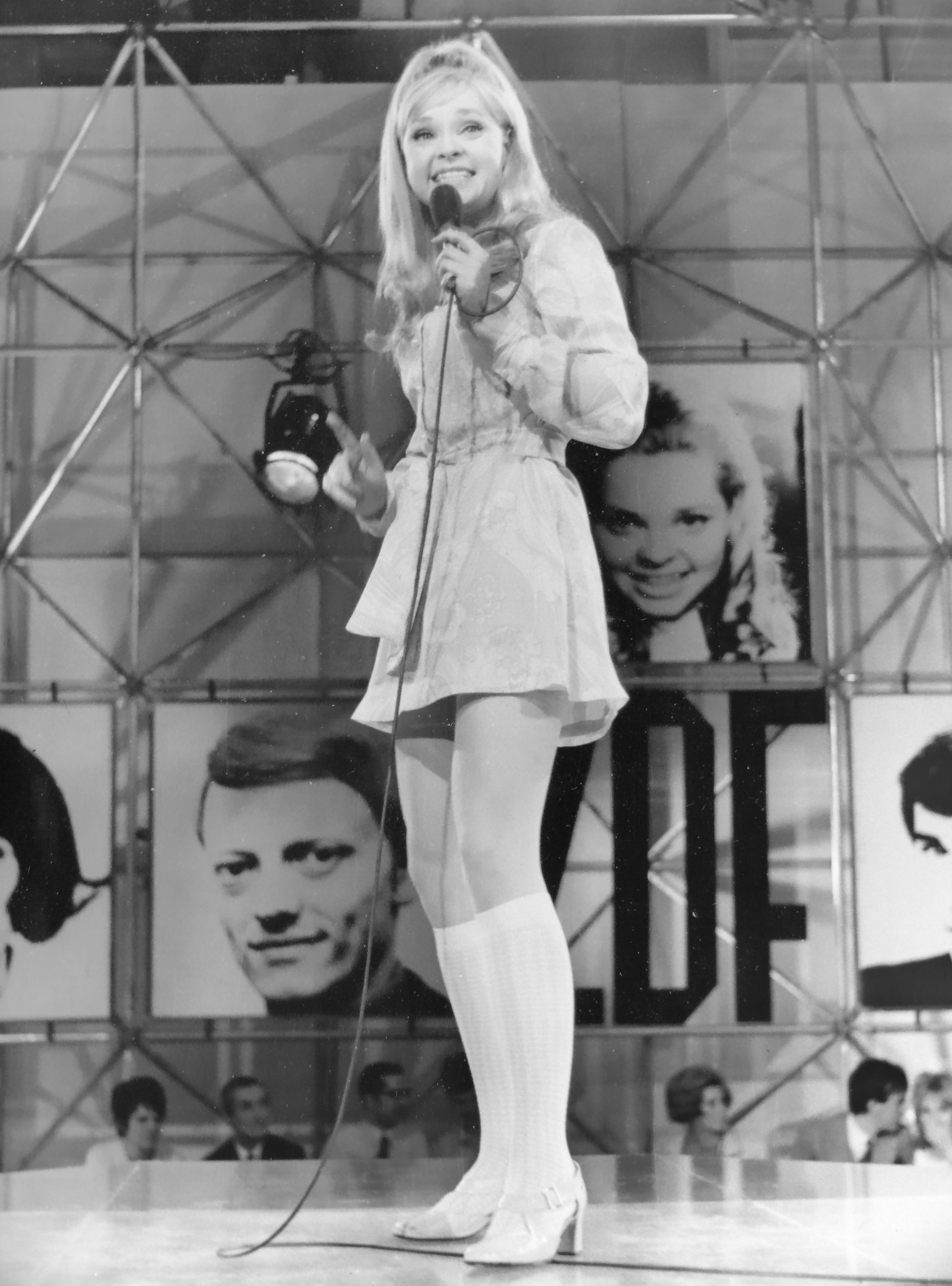 Nina Lizell in der ZDF-Hitparade