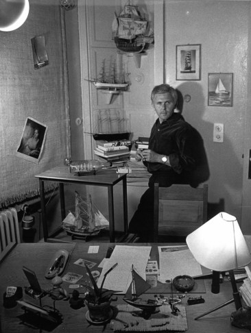 BPl in seinem Arbeitszimmer ca. 1955 © Horst E. Schulze_Fotor